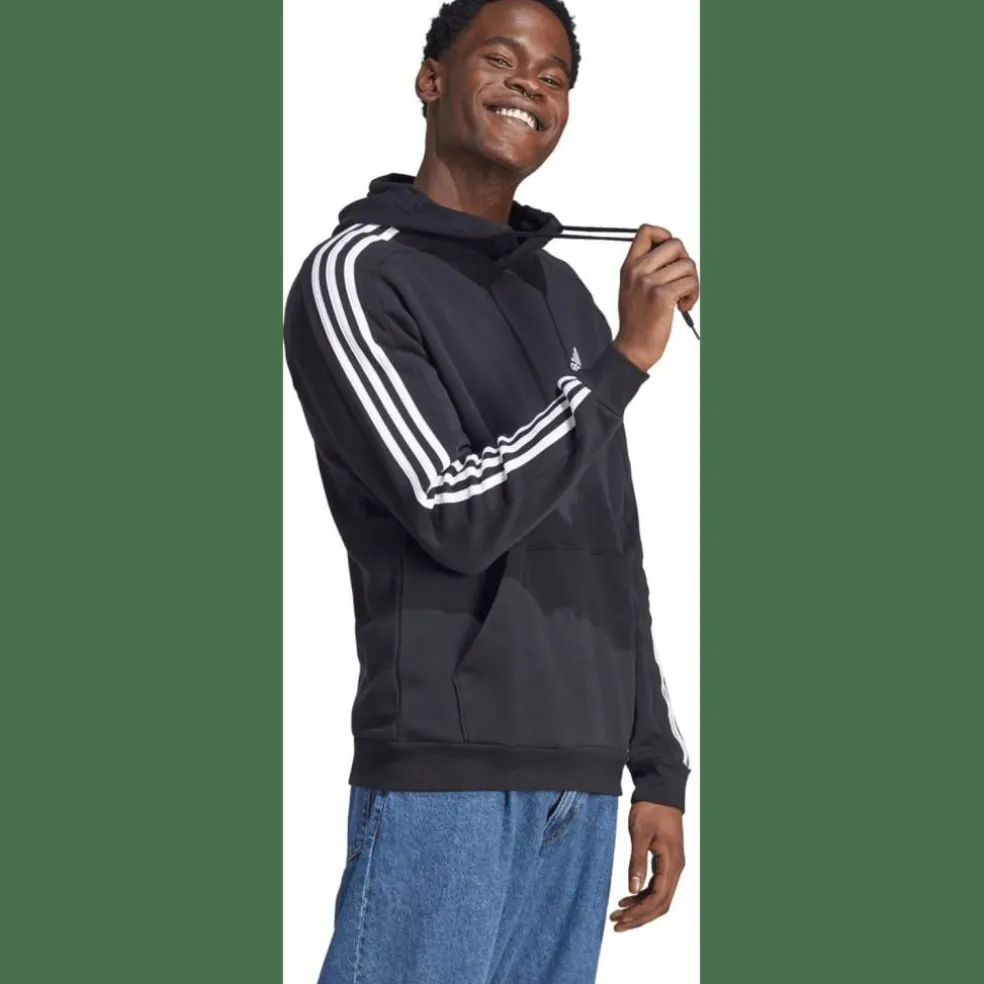 Essentials 3-Streifen Hoodie Herren Kapuzensweater