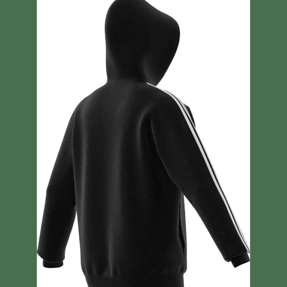 Essentials 3-Streifen Kapuzenjacke Herren Kapuzensweater