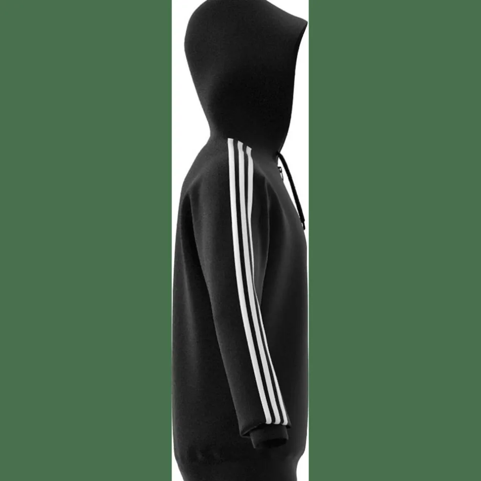 Essentials 3-Streifen Kapuzenjacke Herren Kapuzensweater
