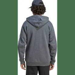 Essentials 3-Streifen Kapuzenjacke Herren Kapuzensweater