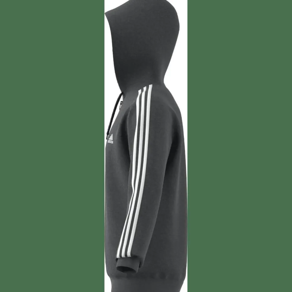 Essentials 3-Streifen Kapuzenjacke Herren Kapuzensweater