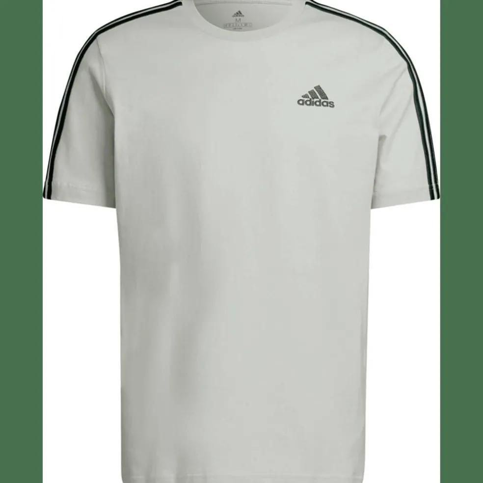 Essentials 3-Streifen T-Shirt Herren T-Shirt