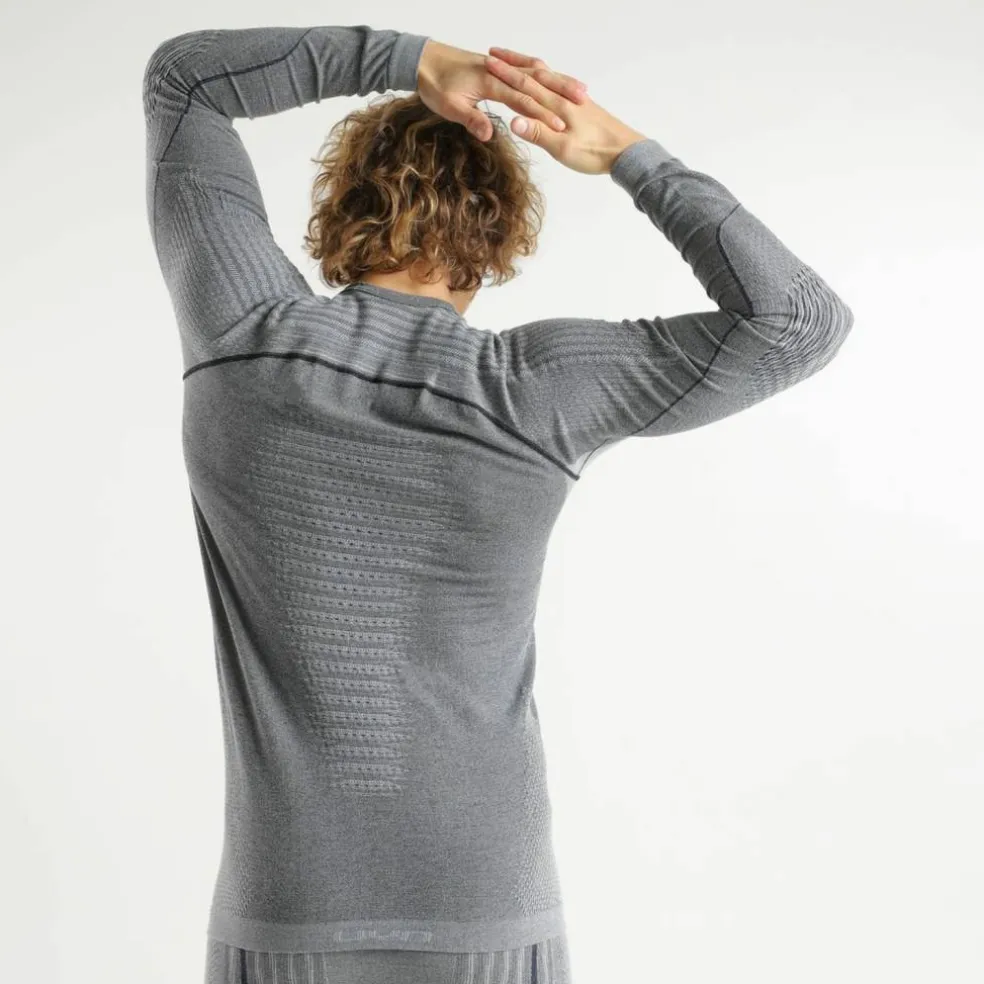 Evolutyon Biotech Melange UW Long Herren Unterhemd