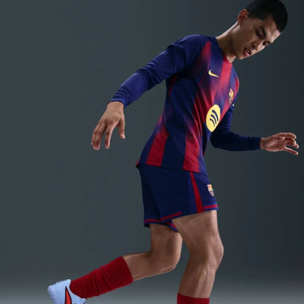 FC Barcelona 2025/26 Stadium Heim Dri-Fit Replica Herren Shorts