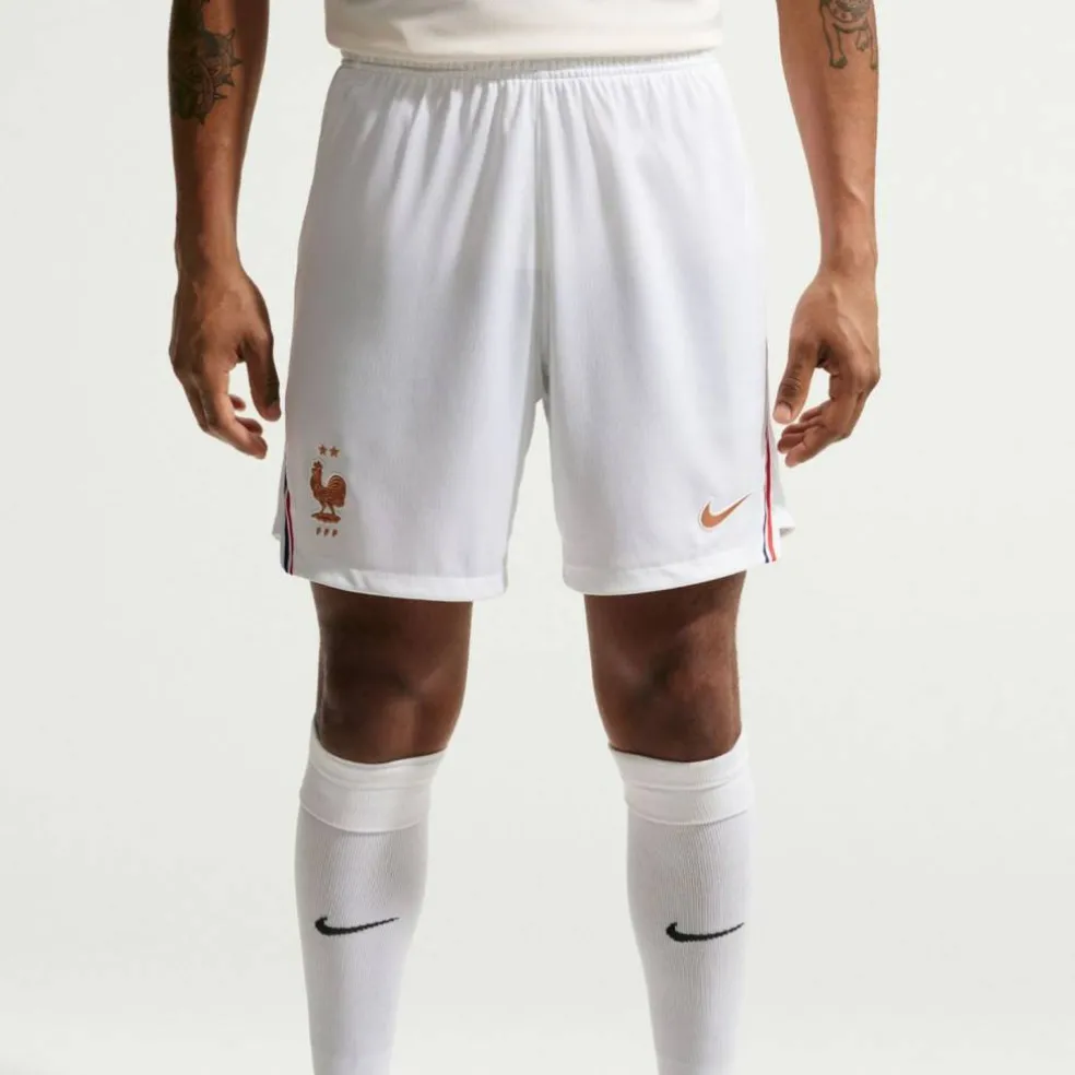 Frankfreich 2026 Stadium Heim Dri-Fit Replica Herren Shorts