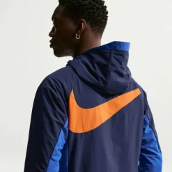 Frankfreich AwayF Woven Herren Fußballjacke