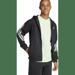 Future Icons 3-Streifen Kapuzenjacke Herren Kapuzensweater