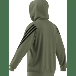 Future Icons 3-Streifen Kapuzenjacke Herren Kapuzensweater