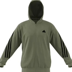 Future Icons 3-Streifen Kapuzenjacke Herren Kapuzensweater
