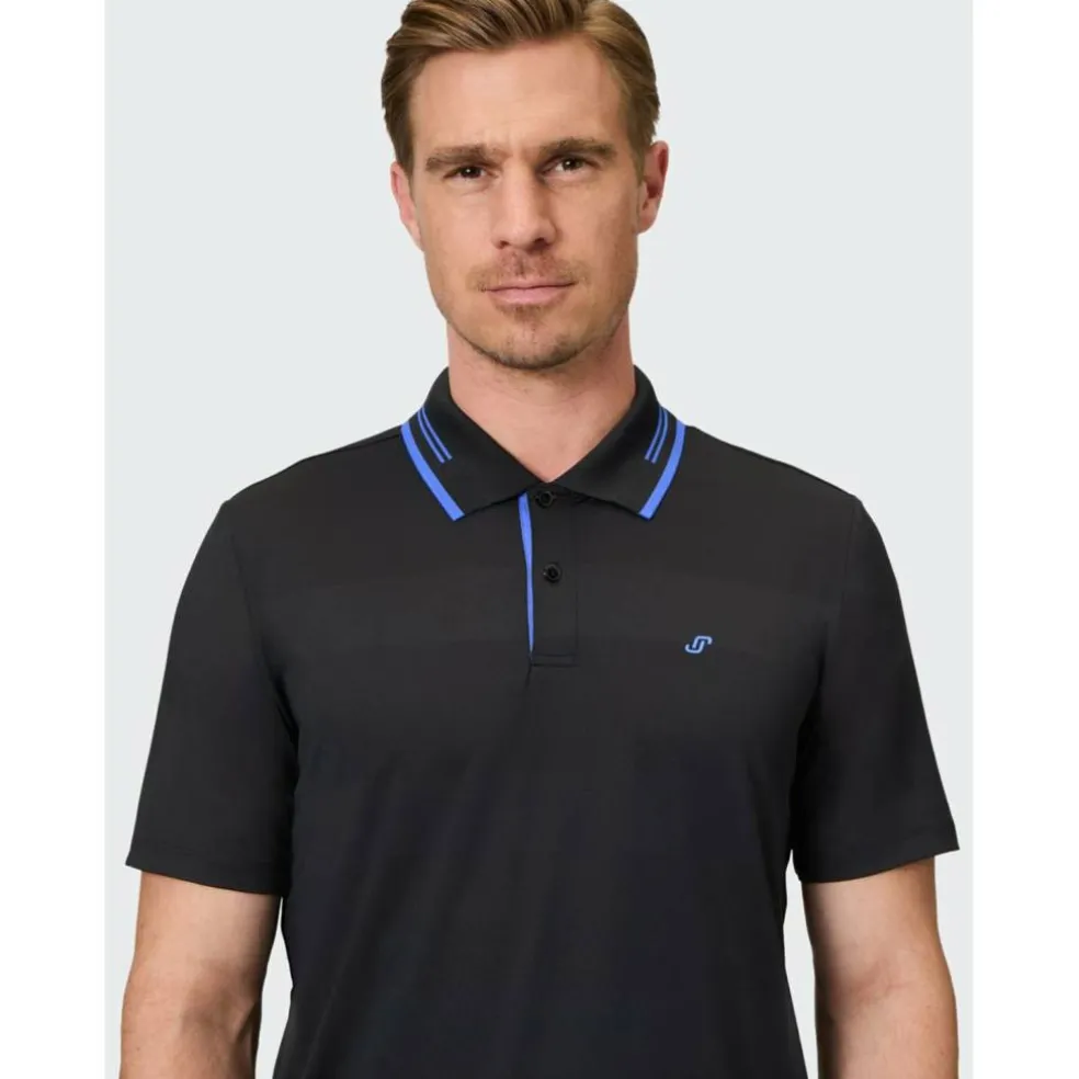 G-Style_Jacquard Herren Poloshirt