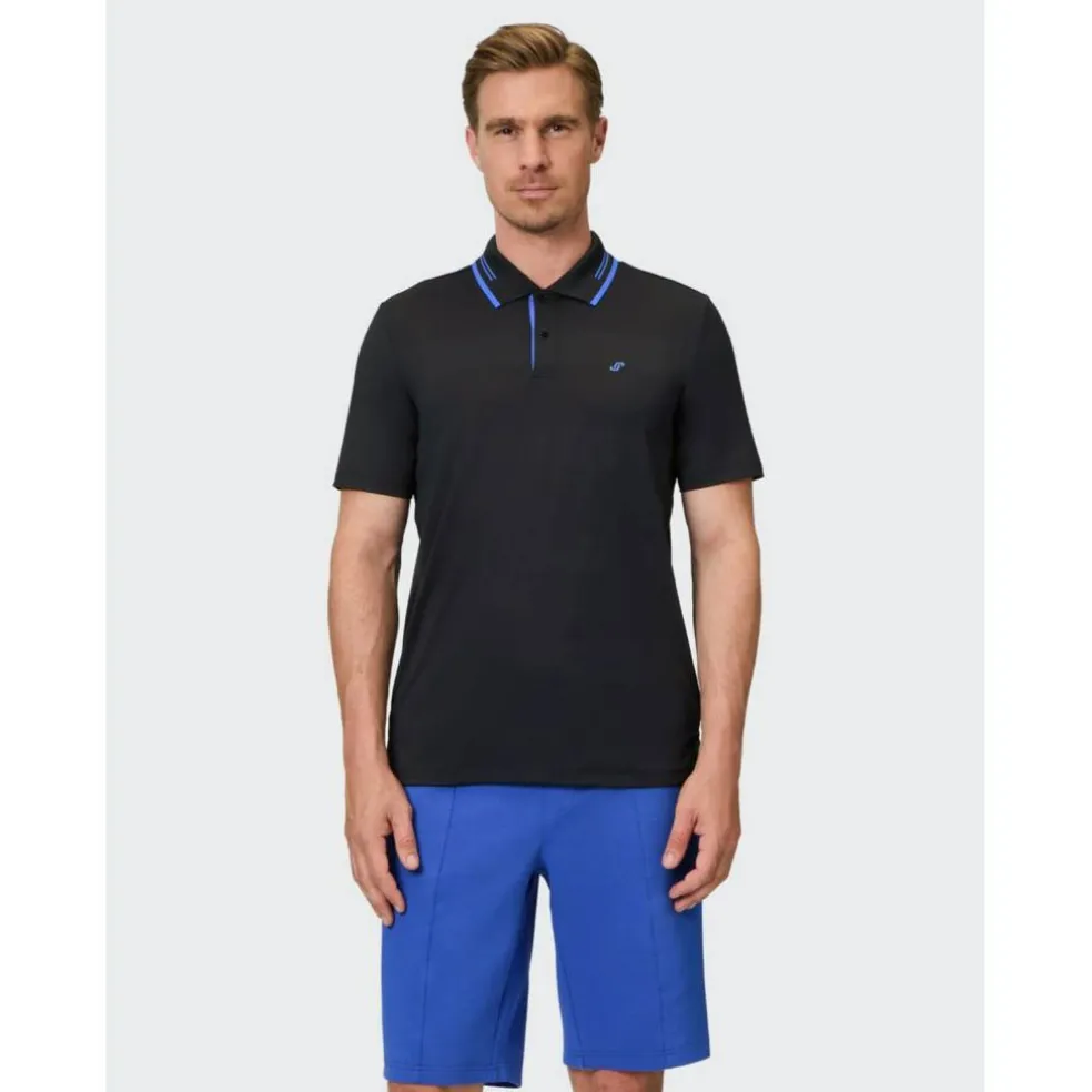 G-Style_Jacquard Herren Poloshirt