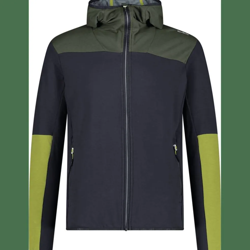 Hybrid Jacket Fix Hood Herren Kapuzensweater