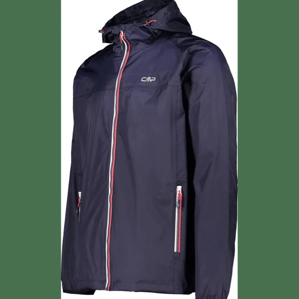 Jacket Rain Fix Hood Herren Regenjacke