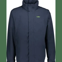 Jacket Snaps Hood Herren Regenjacke