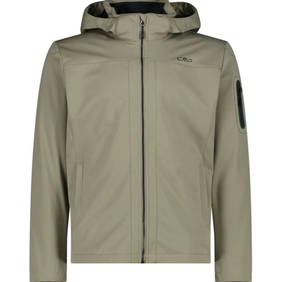 Jacket Zip Hood Herren Softshelljacke