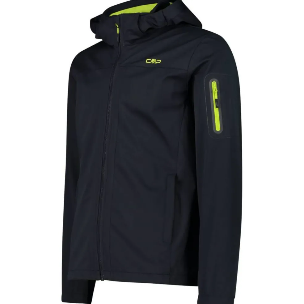 Jacket Zip Hood Herren Softshelljacke