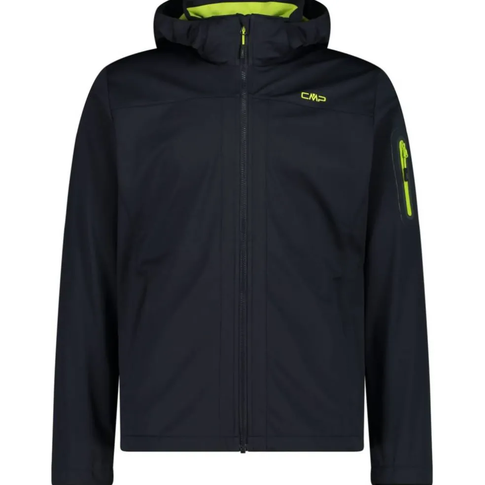Jacket Zip Hood Herren Softshelljacke
