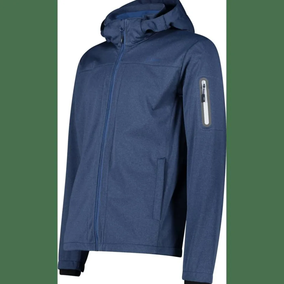 Jacket Zip Hood Herren Softshelljacke