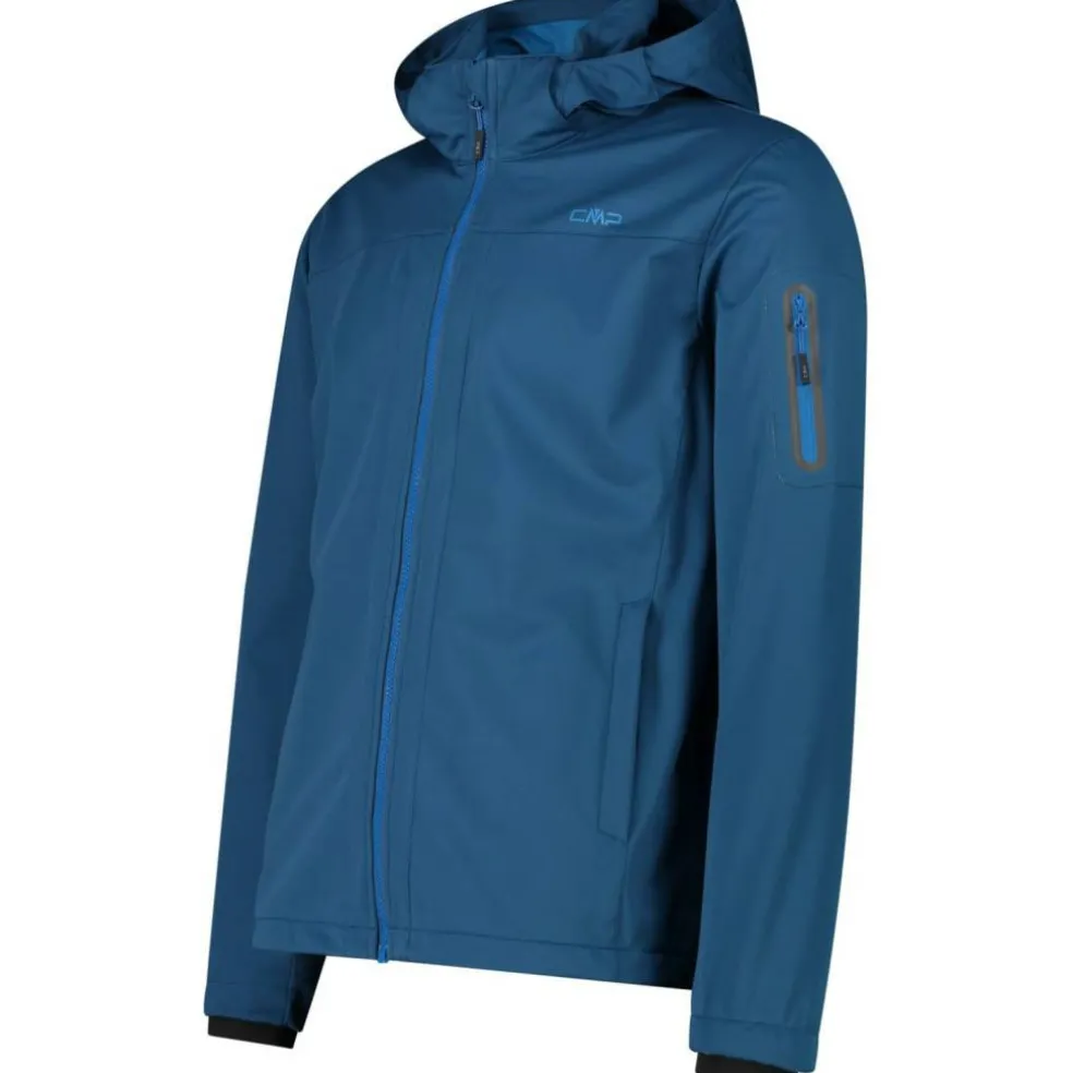 Jacket Zip Hood Herren Softshelljacke