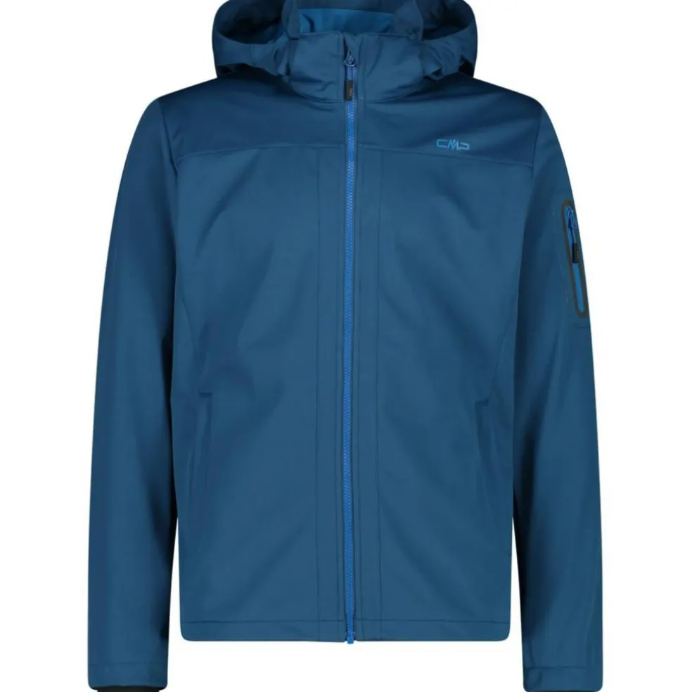 Jacket Zip Hood Herren Softshelljacke
