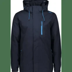Jacket Zip Hood With Ventilation Herren Regenjacke