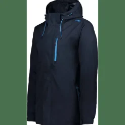 Jacket Zip Hood With Ventilation Herren Regenjacke