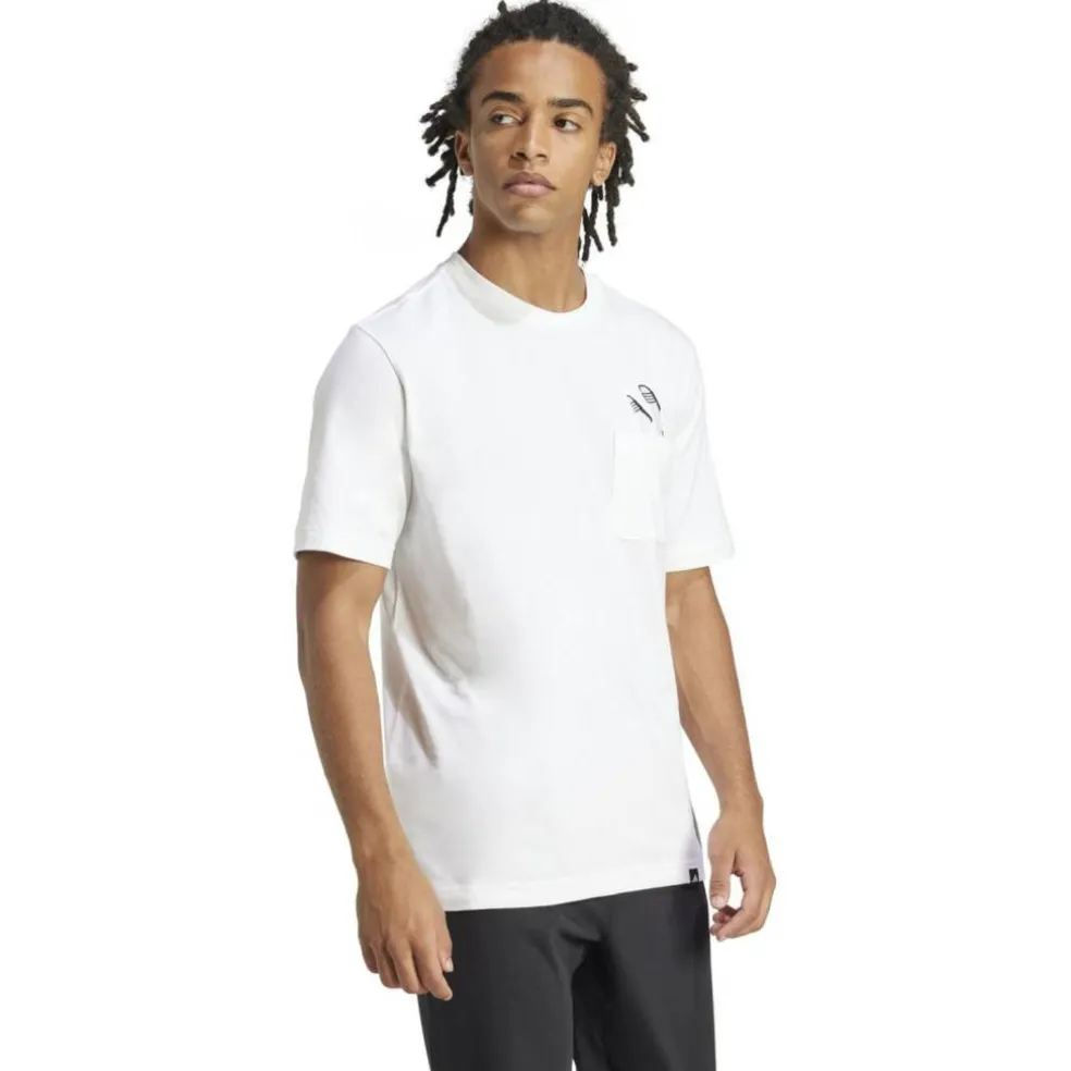 Lounge Slides Graphic Pocket Herren T-Shirt