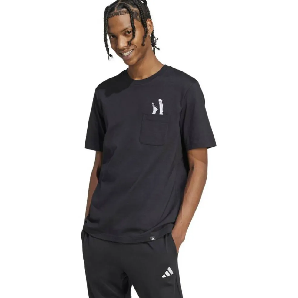 Lounge Slides Graphic Pocket Herren T-Shirt