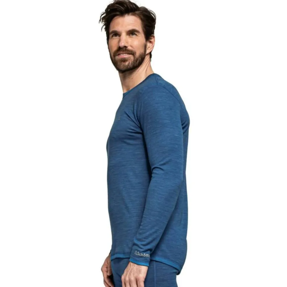 Merino Sport 1/1 Arm Herren Unterhemd