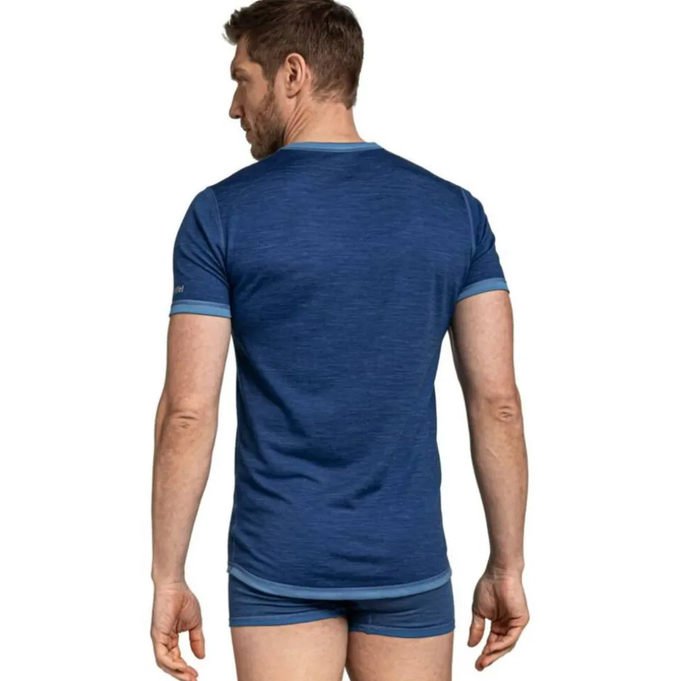 Merino Sport 1/2 Arm Herren Unterhemd