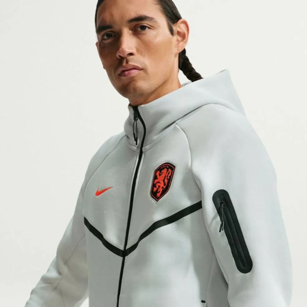 Netherlands Tech Windrunner Full-Zip Herren Kapuzensweater