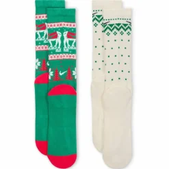 P Cushion Crew 2PR Unisex Socken
