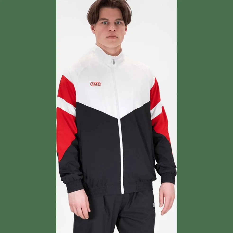 Retro Unisex Fußballjacke