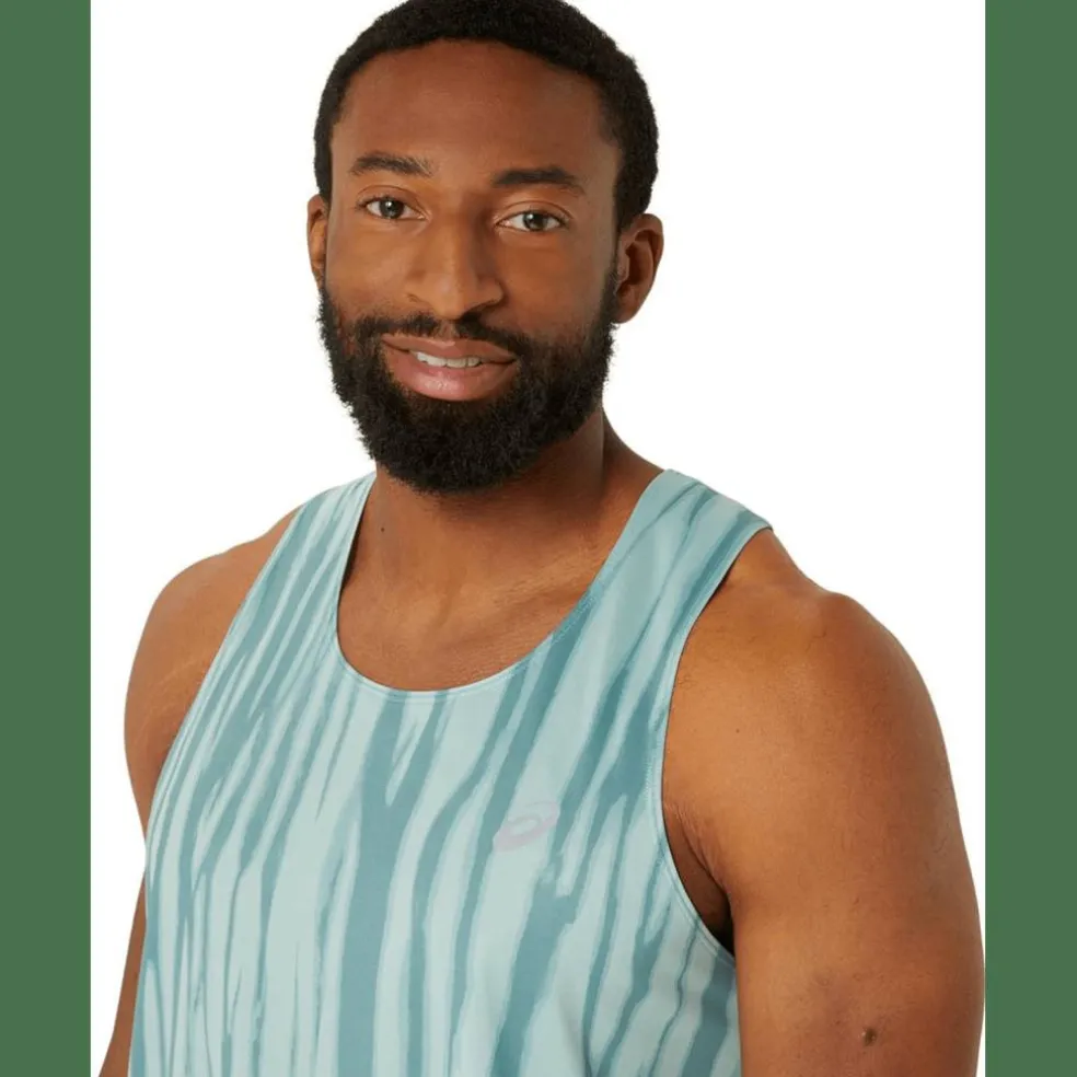 Road All Over Print Singlet Herren T-Shirt