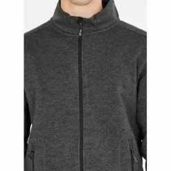 Sampton Melange Fleece Herren Fleecejacke
