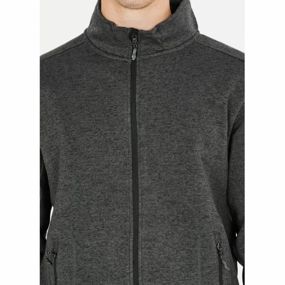 Sampton Melange Fleece Herren Fleecejacke