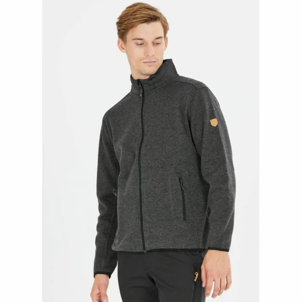 Sampton Melange Fleece Herren Fleecejacke