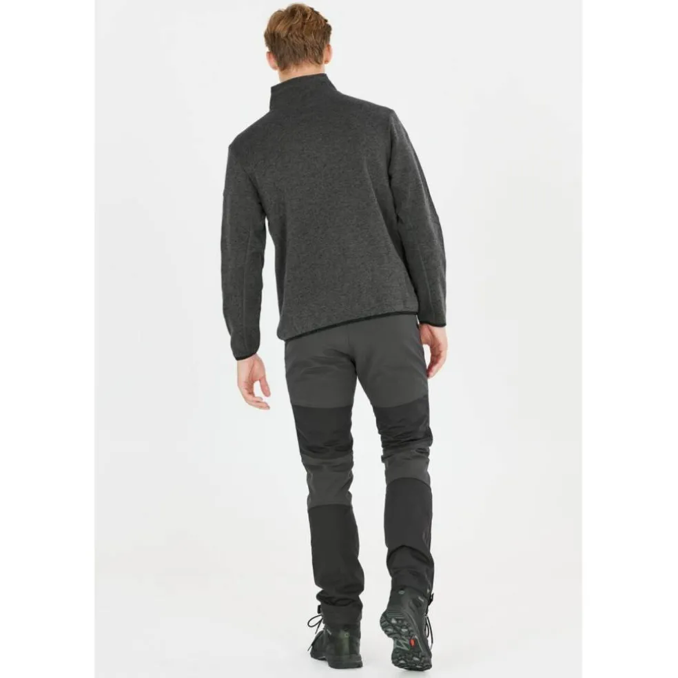 Sampton Melange Fleece Herren Fleecejacke
