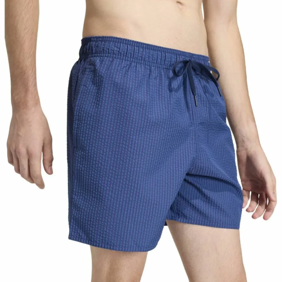 Seersucker Stripy Swim 5-Inch Herren Badehose