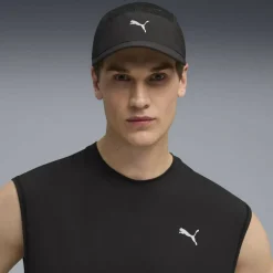 Short Visor Mesh 5 Panel Unisex Cap