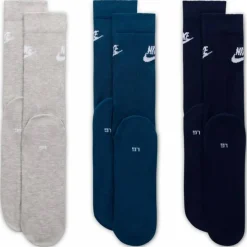 Sportswear Everyday Essential Crew (3 -Paar) Unisex Socken