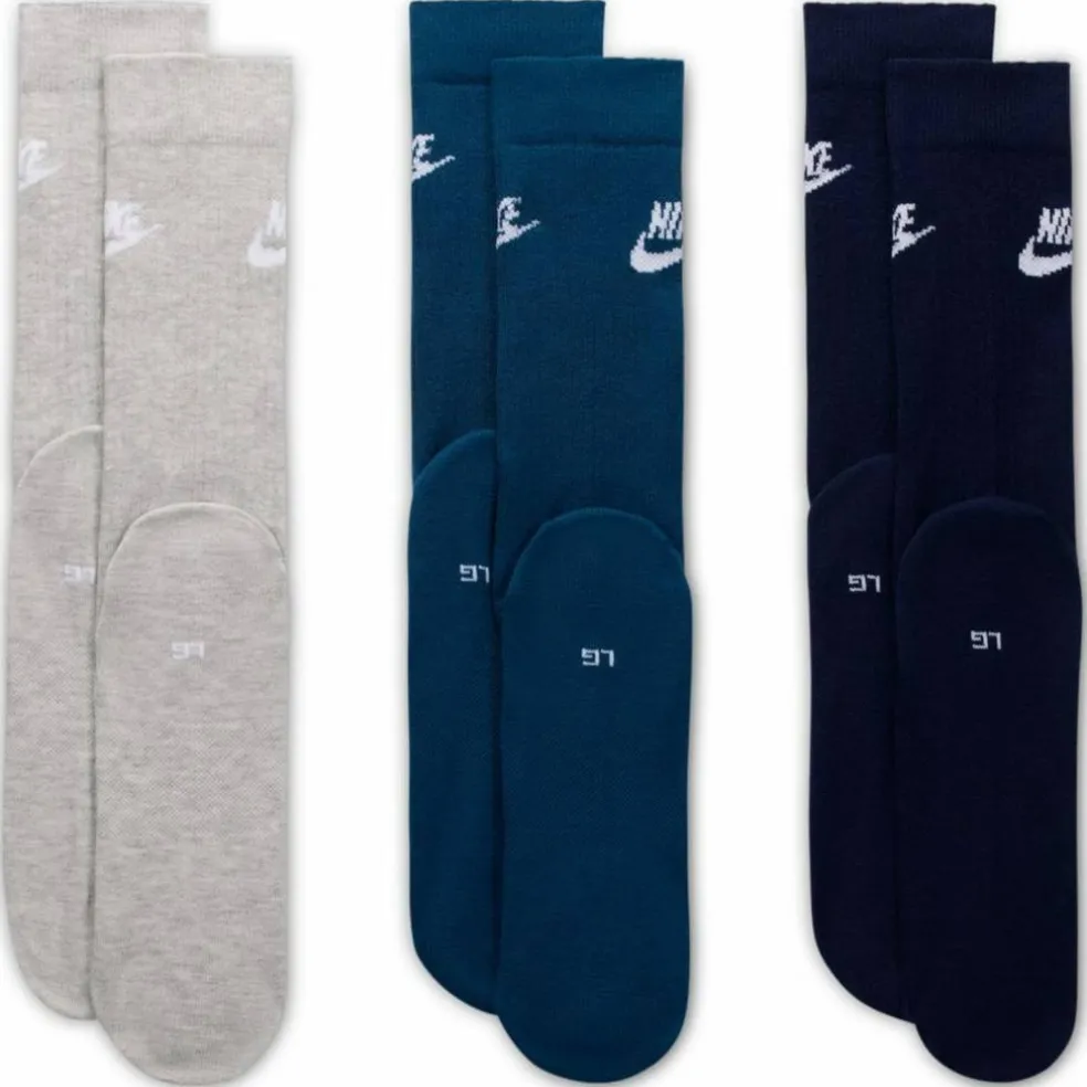 Sportswear Everyday Essential Crew (3 -Paar) Unisex Socken