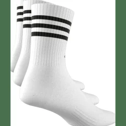 3-Streifen Cushioned Crew 3er-Pack Unisex Socken