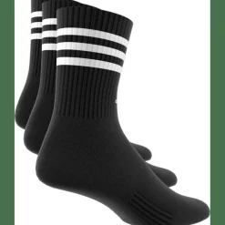 3-Streifen Cushioned Crew 3er-Pack Unisex Socken