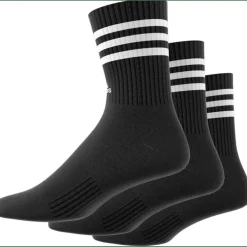 3-Streifen Cushioned Crew 3er-Pack Unisex Socken