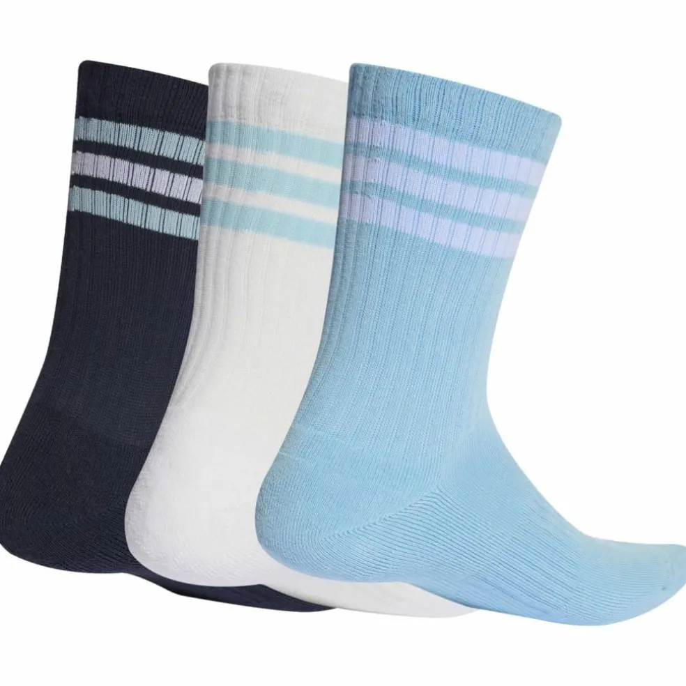 3-Stripes Cushioned Sportswear Crew Socks 3er-Pack Unisex Socken