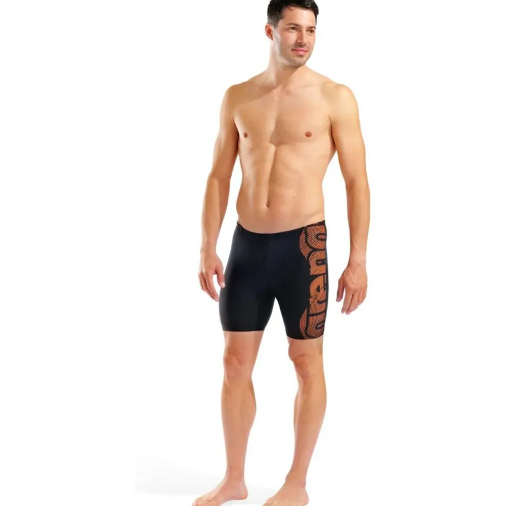 Swim Mid Jammer Graphic Herren Tights