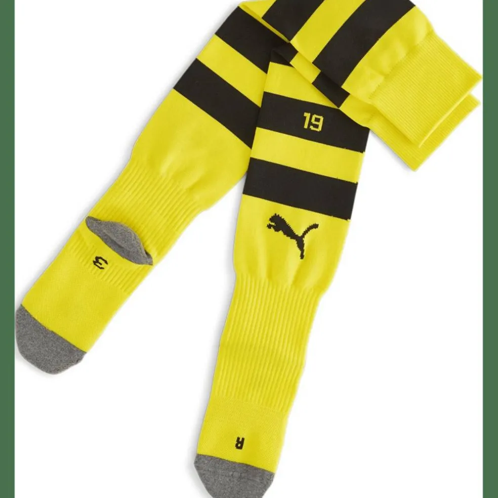 Team Borussia Dortmund Striped Socks Replica Herren Socken