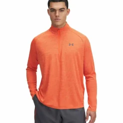 Tech Textured Half-Zip Herren Sweatshirt