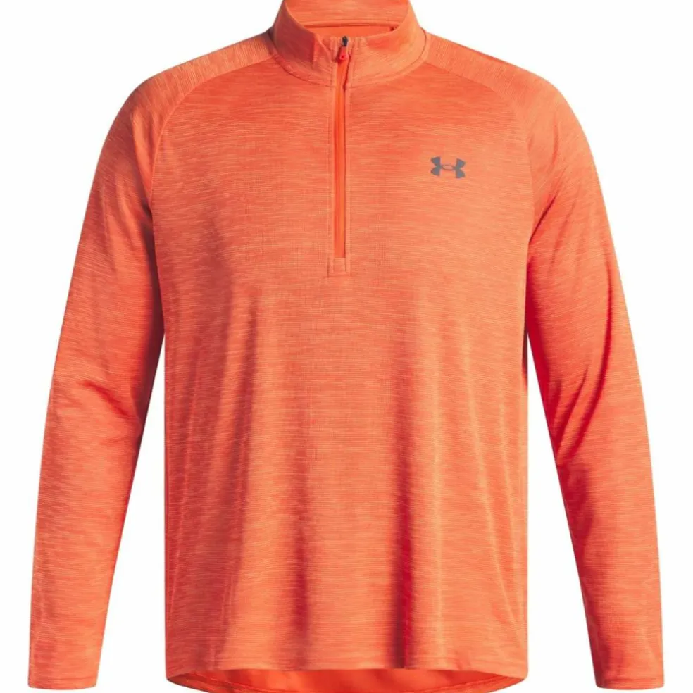 Tech Textured Half-Zip Herren Sweatshirt